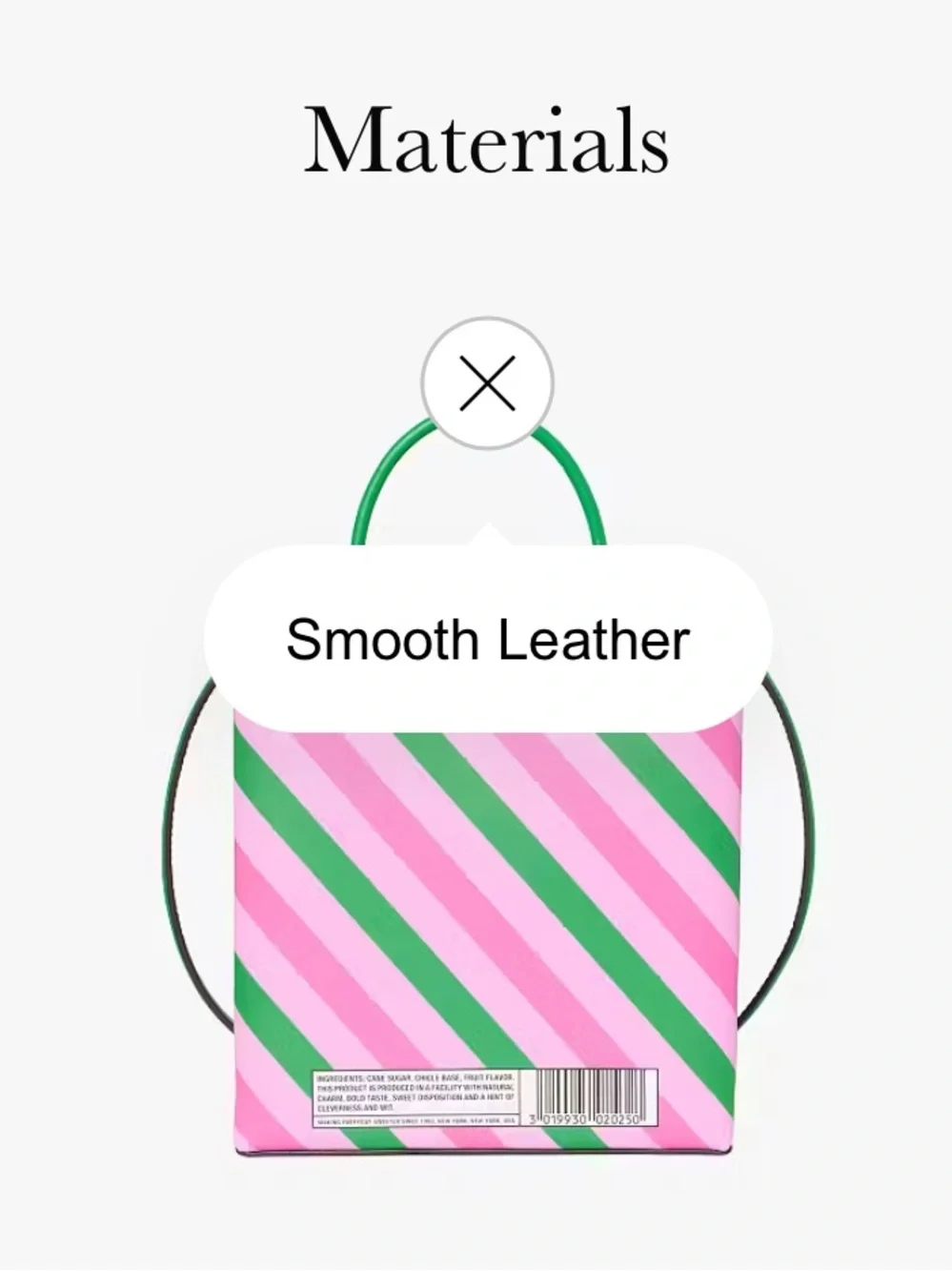 $329 Kate Spade ♠️ Bubble Gum Mini Tote Crossbody Leather NWT Novelty Designer - Picture 6 of 9